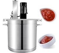 Electric Mixer Machine for Jam and Sauce - 20L/25L/40L Automatic Pot Stirrer for Chocolate Paste and Heat Mixing