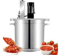 Electric Mixer Machine for Jam and Sauce, Commercial Automatic Stirring Pot with Double-Layer Stirring Scraper