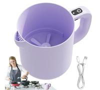 Electric Mixer, Rice Bowl with Mixer for Washing - Mixing Bowl 1 L Portable Filter Machine, Kitchen Accessories for Pastry Baking Mixing Cleaning