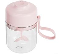 Electric Mixing Cup 400ml, Automatic Self Stirring Mug with 7000 RPM Motor, One-Touch Blender for Coffee Protein Shakes, Rechargeable via Type-C, Safe PC Material(Pink)