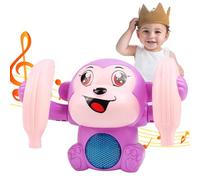 Electric Monkey Toy - Flipping Dancing Rolling Holding Bananas, Voice-Controlled Musical Toy, Talking And Moving 360°, Interactive Fun For , Kids, Gift Idea | Perfect Playtime Birthday Party E