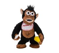 Electric Monkey Toy - Magnetic Banana Plush Doll, Hilarious Puppet | Sensory Comedy Toy for Car Interior Display, Offices Relaxation Desk, Home Decor Gift Idea, Playtime Stress Release Figure