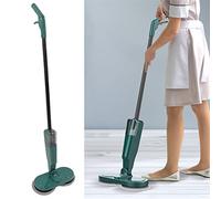 Electric Mop, 90 Degree Rotation Multifunctional Electric Floor Mop USB Charging Cordless Electric Floor Cleaner for Apartment Hotel