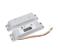 Electric Mortise Lock, 2v / 24v Nc Mode Electric Drop Bolt Lock with Adjustable Delay Outer Layer Mounted Electronic Door Locks for Metal Wood Fire Doors