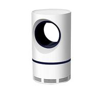 Electric Mosquito Insect Killer/Lamp Low-Voltage Ultraviolet Light Photocatalytic Light USB Electric LED Bug Insect Fly Trap Pest Control, Suction Fan, No Zapper, Child Safe