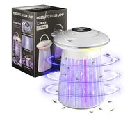 Electric Mosquito Killer for Indoor Outdoor, Bug Zapper Insect Pest Fly Killer, Rechargeable Mosquito Zapper Fly Zapper for Flying Insect Control Lamp Home,Garden,Kitchen,Backyard,Patio