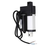 Electric Motor Actuator 3000N Linear Motion Actuator, 50mm Stroke Electric Linear Actuator with IP54 Protection for Lifting Systems, Adjustable Beds, and Industrial Automation (24V)
