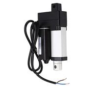 Electric Motor Actuator 3000N Linear Motion Actuator, 50mm Stroke Electric Linear Actuator with IP54 Protection for Lifting Systems, Adjustable Beds, and Industrial Automation (12V)