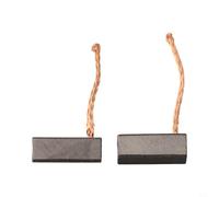Electric Motor Carbon Brush Pair 2pcs for Standard Commutator Applications with Consistent Electrical Performance