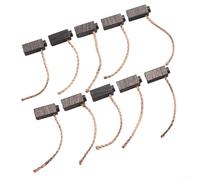 Electric Motor Carbon Brush Replacement Kit 5x6x14mm for Commutator and Slip Ring Use Featuring Strong Mechanical and Electrical Properties