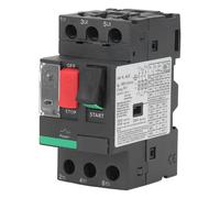 Electric Motor Circuit Breaker,AC690V Push Button Control Thermal Overload Relay with Manual Automatic Reset 2.5A PC Secure Fastening for Air Conditioner Heat Pump Compressor