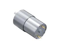 Electric Motor, DC Motor JGB37 3530 12V 24v DC Gear Motor All Metal Box 2.5RPM-1600 RPM Gearmotor High Torque Eccentric Shaft Geared(Single Motor,320RPM_24V)