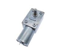 Electric Motor, DC Motor ZGY370 DC 12V Gear Reduction Motor Worm Reversible Turbo Geared Gearbox Reducer 2RPM - 100RPM 200RPM 46/32(6RPM_24V)