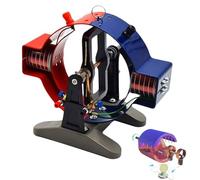 Electric Motor Demonstrator, AC and DC Dual-Purpose Motors Generator Model for Physics and Electromagnetism Education, Ideal for Physical Experiments