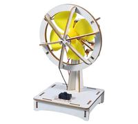 Electric Motor Fan Kit, Wooden Science Experiment Project, DIY Learning Model for Kids, Boys, Girls, Educational STEM Craft, Classroom Activity