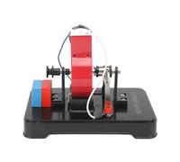 Electric Motor Model, Electromagnetic Motor Demonstration Kit for AC DC Circuits, PVC Teaching Tool with Disassembly Design for Physics Classroom Learning