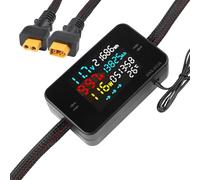 Electric Motorcycle Battery Load Tester for Dc 8-80V with 50A Anderson Connector Power Test Analyzer for Solar Ev Charging Stations