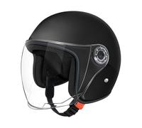 Electric Motorcycle Helmets, Motorcycle Half-helmets Four Seasons, Riding Lens Helmets, Racing Moped Vintage Comfortable For Boys Girls Youth