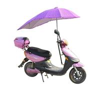 Electric Motorcycle Sunshade Canopy Universal Car Motor Scooter Umbrella Mobility Sun Shade Rain Cover Waterproof,Purple