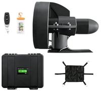 Electric Motorized Fin 12v Thrust Surfboard Underwater Thruster Kayak Motor | Sup Battery Electric Jet Fin, Electric Paddle Board Motor Fin, Motorized Paddleboard, with Batteries, remote control