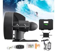 Electric Motorized Fin for Surfboard & Kayak - 12V Underwater Thruster with 20Ah Battery, 2h Battery Life, 3-5km Speed & Remote Switch