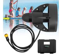 Electric Motorized Fin Surfboard Thruster, 12V Surfboard Fins Propeller, Equipped with Remote Control, Jet Powered Surfboard Kit, 3-5 km/h, Max Range 2 Hours, for Beaches/Rivers 216W