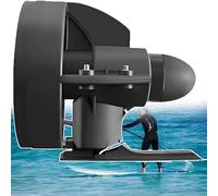 Electric Motorized Fin Thruster for Enhanced Water Sports, Battery-Powered Propulsion System for Surfboards, SUPs, Kayaks, and Fishing Boats, 216W High Efficiency Underwater Motor