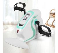 Electric Motorized Seated Exercise Bike with 12 Speed Levels and Forward/Backward Motion for Rehabilitation and Home Fitness