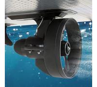 Electric Motorized Surfboard & SUP Fin, Fin Stand Up Paddle Board Motor, 12 V Kayak Surfboard Rechargeable Jet Powered Surfboard Kit, 3-5 km/Hour, for Sea Rafting, Surfing 288W