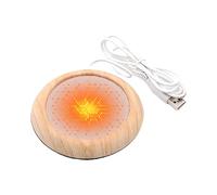 Electric Mug Heater - Constant Heat Thermal Coaster Low Noise Energy Efficient Heating Surface Portable Lifestyle Convenience Tool Beverage Pleasure Improvement Personal Routine