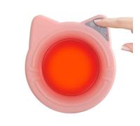 Electric Mug Warmer Smart Faster Heating Temp Control Milk Water Heater | Office Desk Cup Warmer Plate for Coco Hot Drinks Home Office Camping Traveling (Pink)