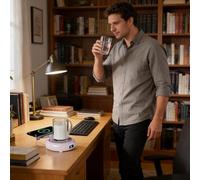 Electric Mug Warmer - Temperature Control Device, Beverage Heating Pad, Desktop Coffee Accessory, Table Gadget | Mug Heating Warmer Created for Kitchen Apartment Dormitory Tea Coffee Cafe Use