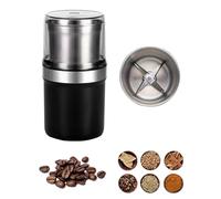 Electric Multi-Use Cup Grinder, Electric Coffee Blade Grinders, Removable Cup, Stainless Steel (Double Blade Cup,UK Standard)