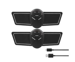 Electric Muscle Stimulator | 6-Mode Adjustable Fitness Device,Chest Stimulating Trainer - for Women Men Home Travel Neck Arm Back Shoulder Leg Body Toning