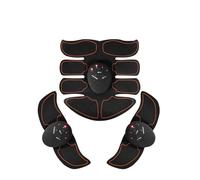 Electric Muscle Stimulator, Abdominal and Arm Trainer, 6 Modes, 10 Intensity Levels, Unisex