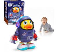Electric Musical Dancing Duck Robot Toy, Interactive Duck Toy With Music & Lights, Educational Fun, LED Light And Sound, Children Interactive Early Educational Birthday Kids Gift Kids