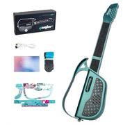 Electric Musical Guitar for Beginners,Stringless Smart Guitar with Strap,Sensory Educational Musicals Toys with DJ Turntable, Bluetooth,Musical Instrument Toys for Birthday