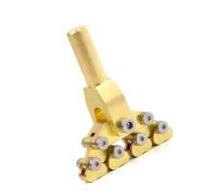 Electric Musical Instrument Pushers Repair Tool Guitar Fractals Pushers Guitar Thread Installation Pressure Head Various Radius Fretboard Curvatures Fractals Pusher