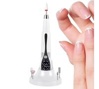 Electric Nail Buffer - 3 Modes Adjustable Cordless LED Display Nail File,Manicure Pen Sander Polisher, Professional Manicure & Pedicure Grinder for Women, Polishing Girls