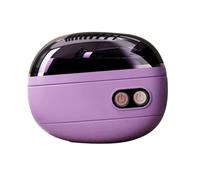 Electric Nail Clipper, 2-in-1 Automatic Trimmer with LED Light | Electric Nail Clipper with LED light, 2-speed stainless steel trimmer for safe home grooming Purple