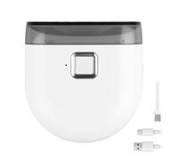 Electric Nail Clipper, 2 in 1 Cutting and Grinding Automatic Electric Nail Trimmer, Portable Smart Electric Toenail Clippers with LED Light, USB Charging, for Babies, Kids, Adults, Seniors