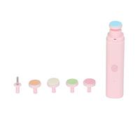 Electric Nail Clipper 2 Level Adjustable Tilt Polishing Scratch-Resistant Small Portable 6 Abrasive Heads Home Use for Baby