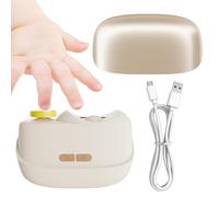 Electric Nail Clipper | 2 Speed Cutter with Trimming Reservoir | Rechargeable Smart Nail Clippers | For Hand Nail Care & Polishing, For The Whole Family, Home, Travel & Office