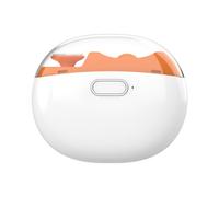 Electric Nail Clipper - 2-Speed Nail Trimmer With Light | Orange Automatic Toenail Clippers | Fingernail Cutter For Men Women Seniors Babies, Kids, Home Travel And Manicure