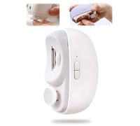 Electric Nail Clipper, 2026 New 2 in 1 Automatic Nail Trimmer with Polishing, 2-Speed Adjustable, Multifunctional Nail Trimmer for Seniors, Kids, Adults (White)