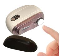 Electric Nail Clipper,3-in-1 Electric Nail Trimmer with LED Light & Nails Clip Storage, 3 Speeds Automatic Nails Clipper for Toenails & Fingernails, The Elderly, Adult, Thick Nails