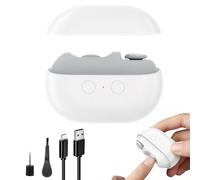 Electric Nail Clipper, 3-in-1 Multi-Functional Smart Nail Clipper with LED Light, Rechargeable for Thick Nails, Arthritis, Low Vision