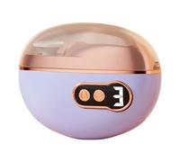 Electric Nail Clipper, 3 Speed Cutter with LED Light and Reservoir for Trimmings - Automatic Nail Clippers - for Children Adults Women Seniors at Home Office School Travel