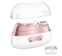 Electric Nail Clipper, 4-in-1 Automatic Nail Clipper with Built-in Light & Collector - Automatic Trimmer for Adults & Seniors, Safe & Easy Home Manicure Kit Electric, Cl