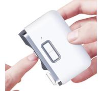 Electric Nail Clipper - ABS, 3.19x1.18x2.2in Automatic Nail Cutter LED Lighting | Portable Electric Nail Clippers With Scrap Storage For Home, Office, School, Travel, Nail Tips